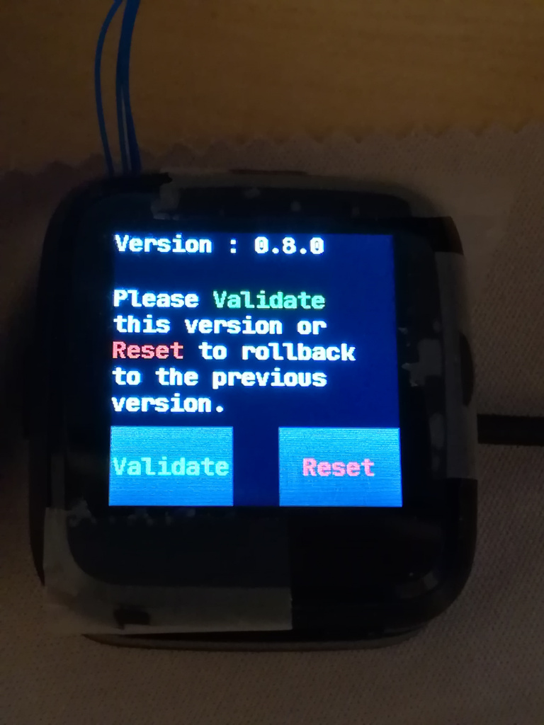 Firmware Not Validated Firmware Not Validated